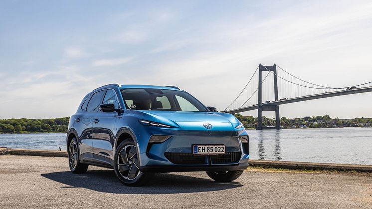 Den ambitiøse nye MGS5 EV markerer næste generation af MGs elektriske modelprogram – en rummelig og stilfuld e-SUV fra 229.999 kr.