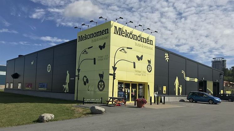 Mekonomen slår samman sina butiker i Östersund för ökat kunderbjudande