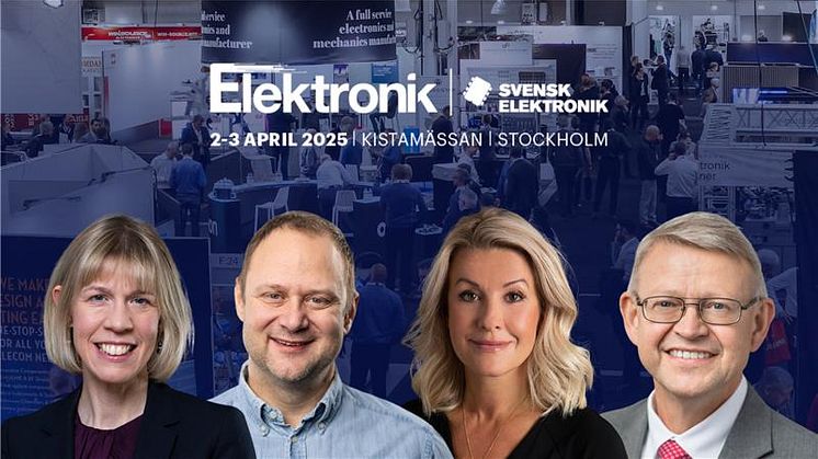 Elektronikmässan tillbaka på Kistamässan 2-3 April 