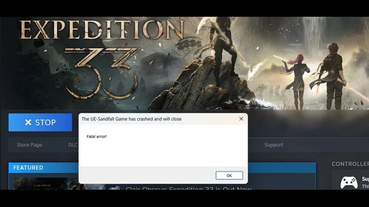 Clair Obscur: Expedition 33 Fatal Error