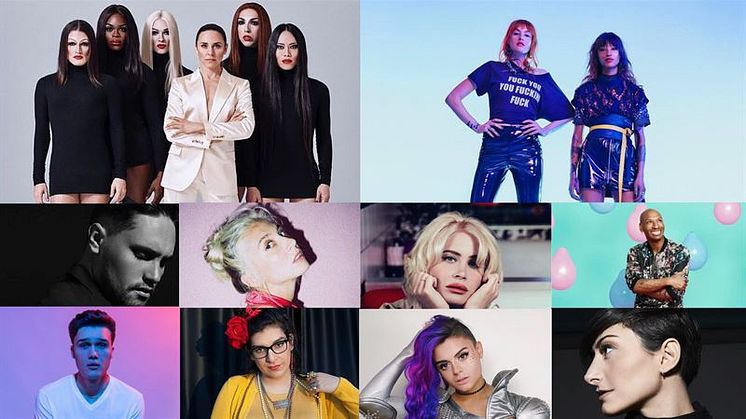Icona Pop och Mel C - se hela invigningskvällen i Pride Park för 100 kronor
