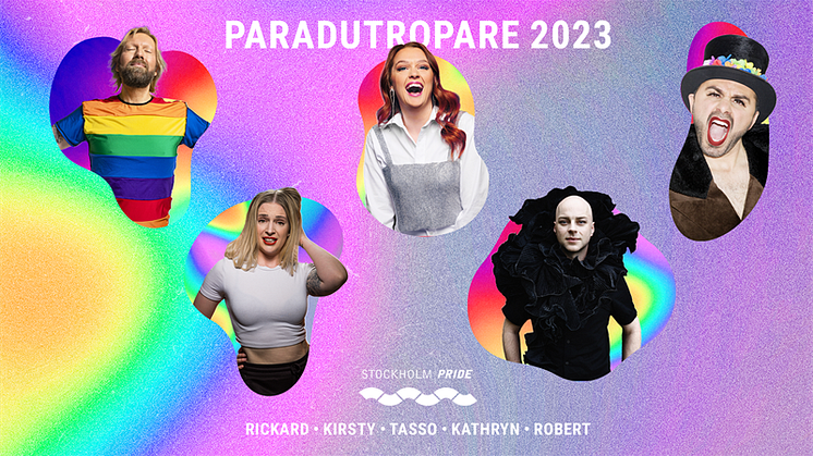 Stockholm Pride Parade 2023 – Kirsty Armstrong och Kathryn LeRoux ansluter till stjärnspäckad skara av paradutropare