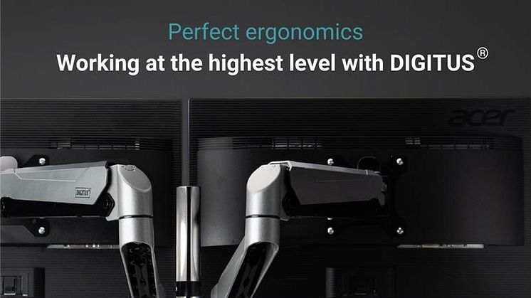 Product News: Work in comfort - thanks to ergonomic products from DIGITUS®!