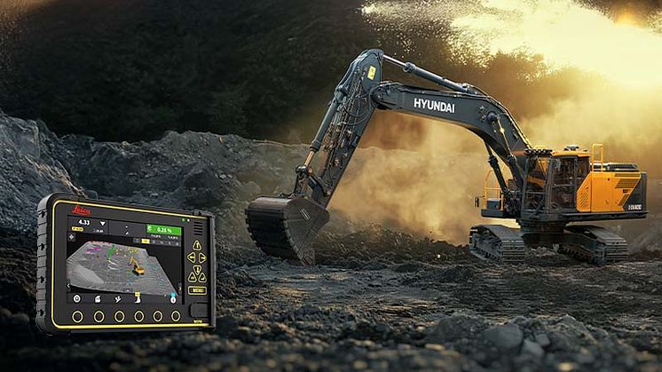 Hyundai Construction Equipment ja Leica Geosystems ovat kehittäneet räätälöidyn 3D-koneohjausjärjestelmän Hyundain seuraavan sukupolven telakaivinkoneisiin