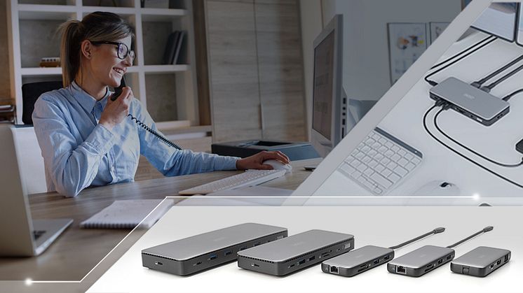 Produktneuigkeiten: Perfekte Konnektivität: Unsere neuen DIGITUS® Docking Stations!