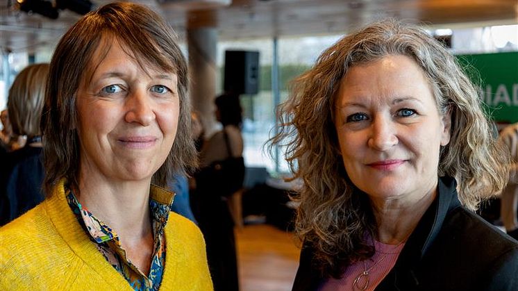 Elin Boberg och Anne Ekberg, är Sveriges Kommunikatörers medieexperter och deltog under Mötesplats Sverige för andra gången. 