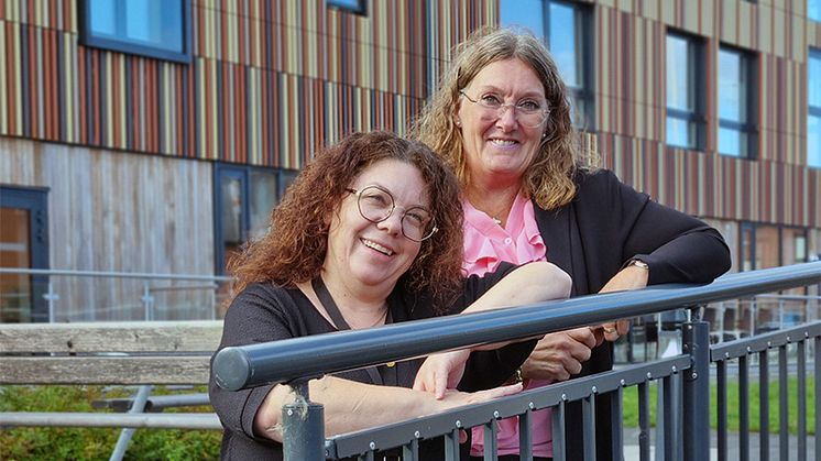 Maria Jigåker och Anita Jonsson, äldresamordnare i Vaggeryds kommun som arrangerar Seniorveckan 2024.
