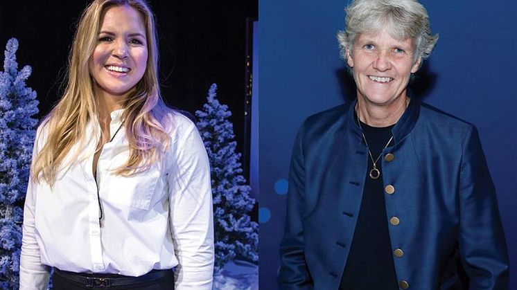 Pia Sundhage och Anja Pärson - invigningstalare EuroPride 2018