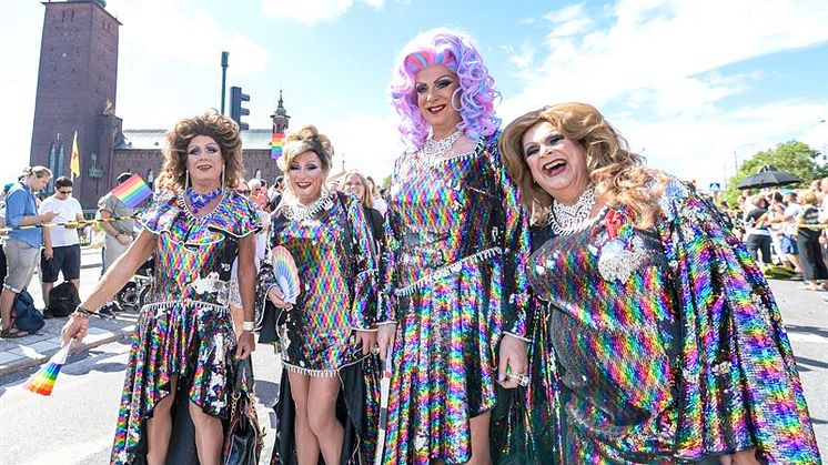 Fantastisk EuroPride Parade i Stockholm