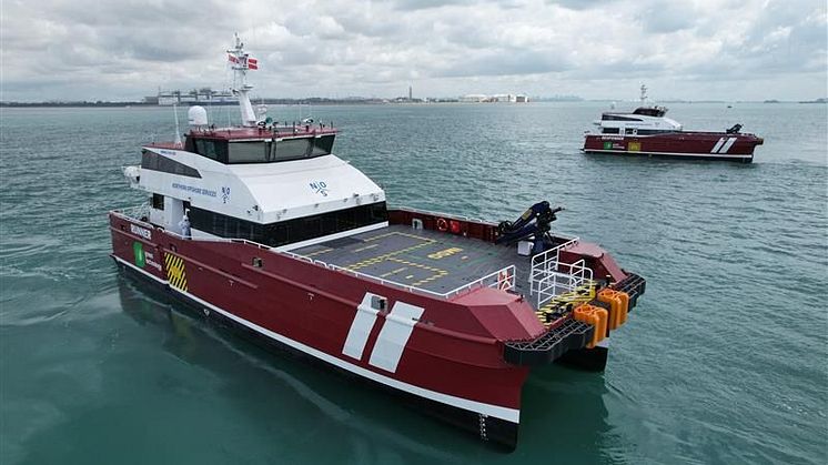 Delivery of M/V Runner and M/V Responder
