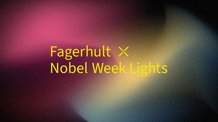Fagerhult X Nobel Week Lights