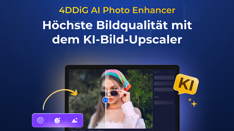  4DDiG AI Photo Enhancer neue Website