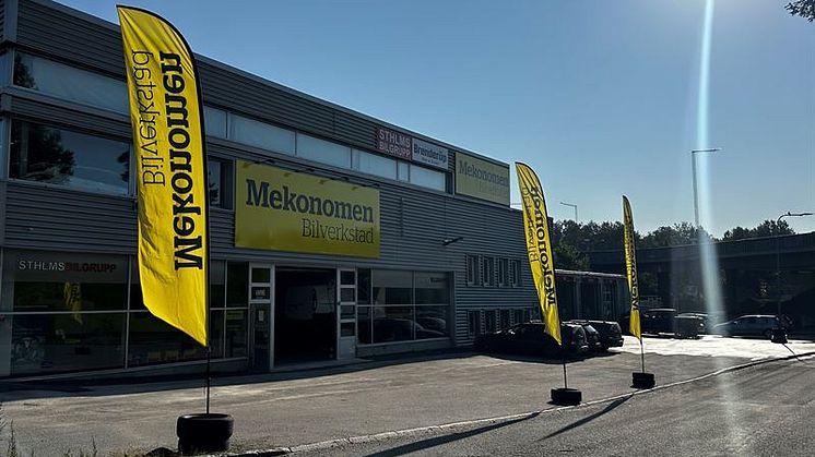 Nu öppnar Mekonomen Bilverkstad i Spånga