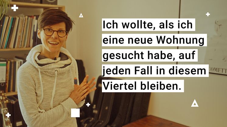 Steffi wohnt seit über 20 Jahren im Unionviertel.
