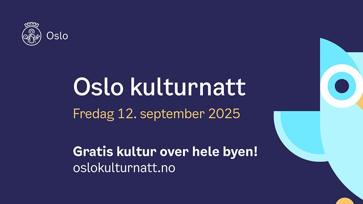 Ugle for Oslo kulturnatt.