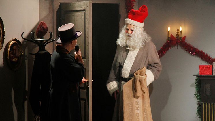 I år består de hemliga gästerna vid Regionteatern Blekinge Kronobergs föreställning "En julsaga" av lokala eldsjälar som har nominerats av allmänheten. Foto: Linda Himsel.