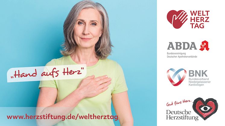 Was tun bei Herzinfarkt, Schlaganfall und Herzstillstand? Aktionen zum Weltherztag sensibilisieren für die Warnzeichen und richtiges Handeln bei schwerwiegenden Herz- und Gefäßereignissen.