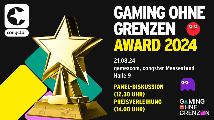 Gaming ohne Grenzen Award für mehr Inklusion im Gaming