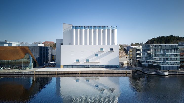 Kunstsilo åpnet 11. mai 2024 og hadde et mål om 150.000 besøkende i løpet av året. Nå er målet nådd, 15. oktober. Alan Williams Photography Kunstsilo