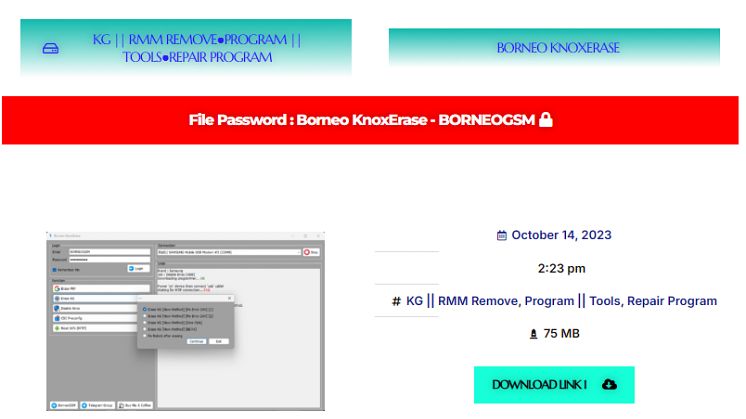 Borneo KnoxErase V2.7.5: Bewertung & Neueste Version