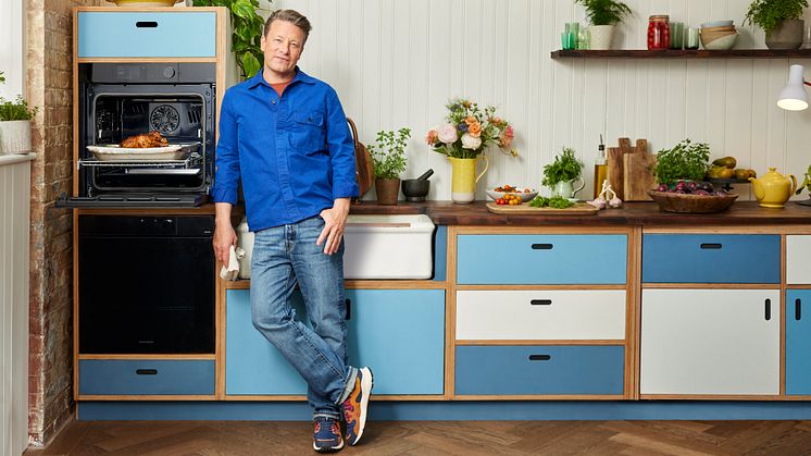 Samsung indgår samarbejde med Jamie Oliver om at udvikle nye opskrifter til Bespoke AI-hvidevarer