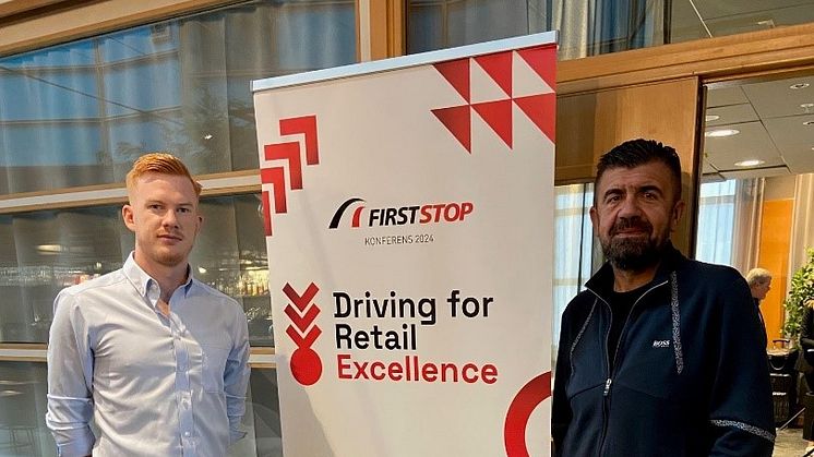 Simon Råstedt, First Stop och Zeljko Janicijevic, Megarep Däckverkstad i Malmö