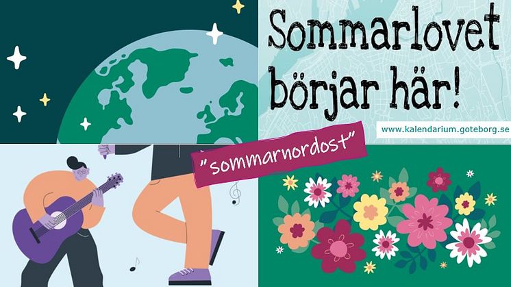 ”Sommarnordost” – sökordet för ett kul sommarlov