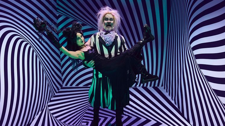 Europapremiär för Broadwaymusikalen Beetlejuice Östgötateatern FOTO Klara G