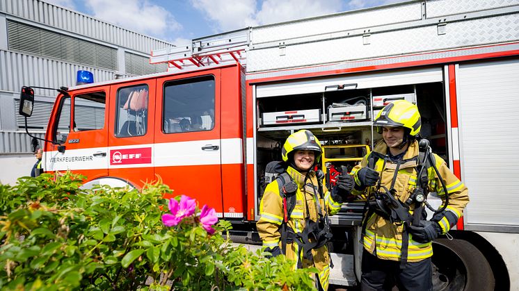 25 Jahre Werkfeuerwehr am BSH-Standort Bretten der Neff GmbH