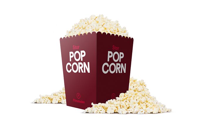 Biobesökarnas oslagbara favorit: Popcorn konsumtionen nådde 5,3 miljoner liter 2024