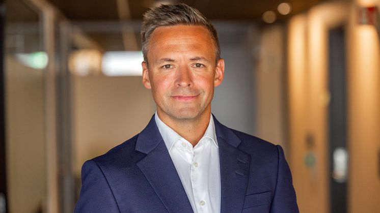 SIGNERT: Knut Anders Wangen skal lede Intrums lansering og utrulling av Inio, en innovativ betalingstjeneste for bedriftsmarkedet.