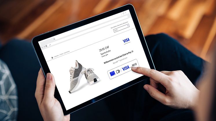 Mit Visa und Click to Pay einfach online bezahlen und bei Geld-zurück-Aktion 10 Prozent sparen