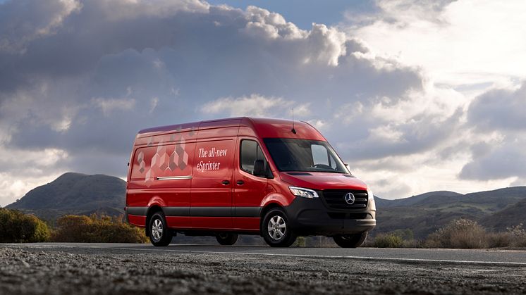 Mercedes-Benz transportbilar slår rekord i Sverige
