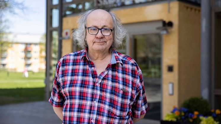 Christer Thörnqvist har blivit hela Sveriges strejkexpert i media. – Jag tycker att det är trevligt att de frågar mig, säger han.