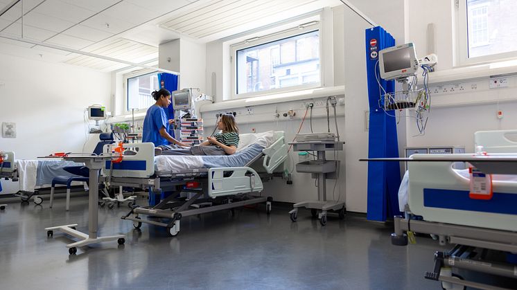 Image of an NHS ward