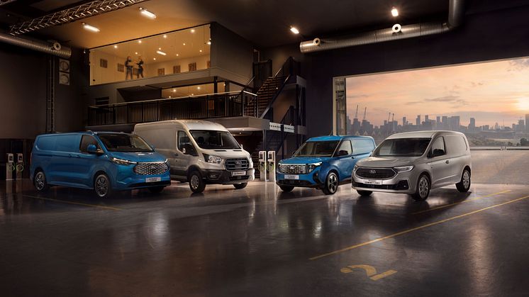 Ford Pro verzeichnet 2024 in Deutschland die meisten Neuzulassungen und den höchsten Marktanteil seit Beginn der Datenerfassung 1990.