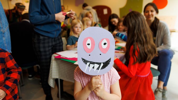 Litteralunds stora barn- och familjedag på Lunds stadsbibliotek den 6 april.