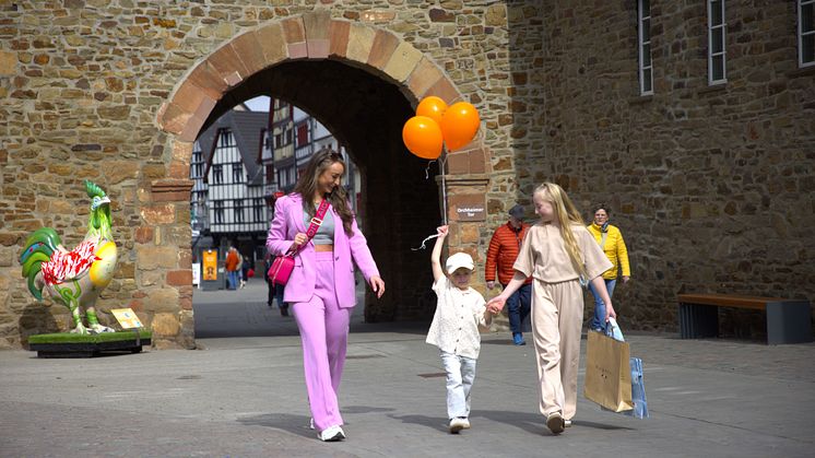 Onder het motto “Kunst, cultuur, flaneren & genieten” biedt het City Outlet Bad Münstereifel een bijzondere lente-ervaring – Foto: infokontor