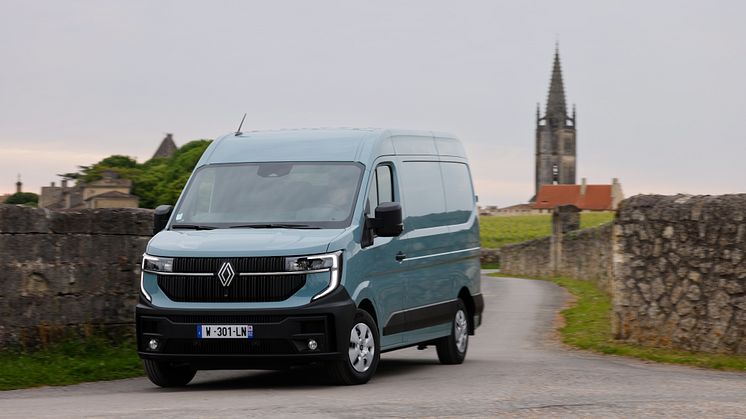 Nya Renault Master E-tech electric