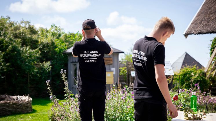 För tredje året i rad drar nu Visit Hallands succéprojekt med unga naturvärdar igång.