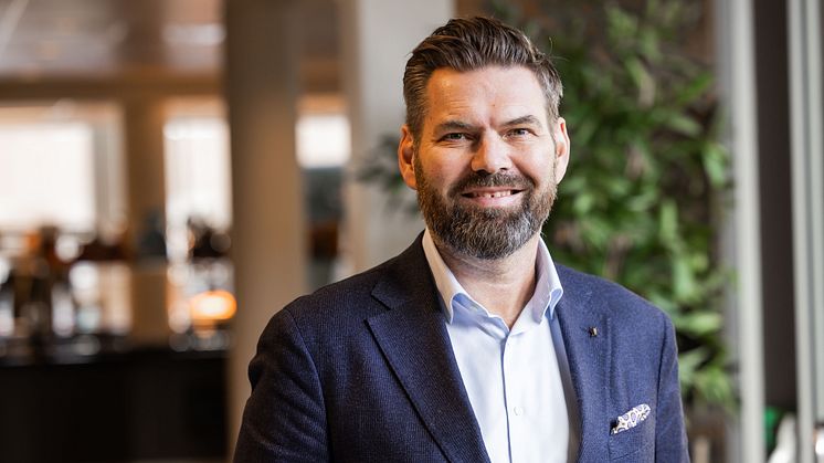INN I VARMEN: Steinar Nielsen i Intrum blir inkassobransjens første representant i Finans Norges høyeste styrings organ.