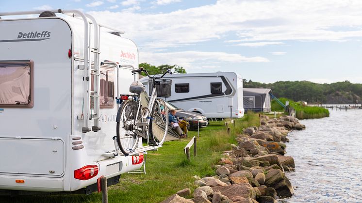 Antalet tyska gäster på Sveriges campingplatser ökade med 12 procent under juni till augusti 2024 jämfört med samma period 2023. Foto: Adam Merking.