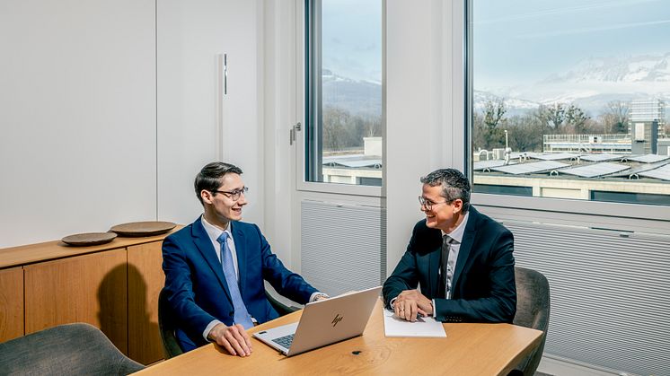 Wie sollen familiengeführte Unternehmen ihr Vermögen am besten anlegen? Nic Ritter und Harald Wild, Geschäftsführer der Früh & Partner Vermögensverwaltung AG, erläutern die besonderen Herausforderungen. Foto: Früh & Partner