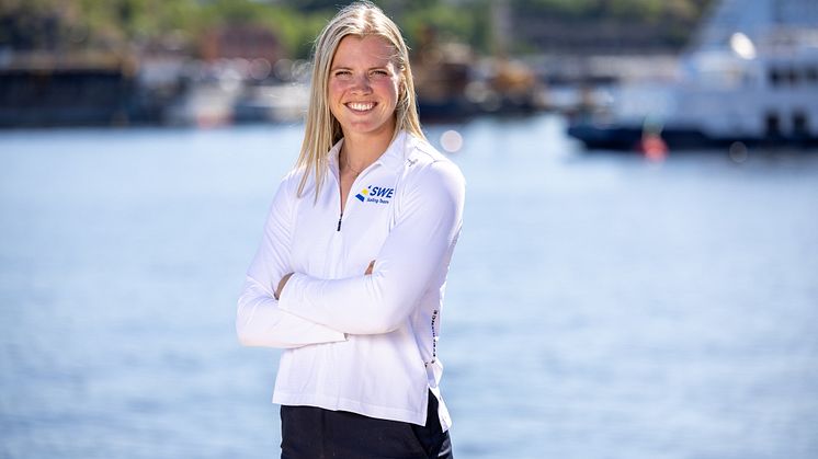 Vilma Bobeck, en av Sveriges mest framstående toppseglare och ambassadör för Allt för Sjön 2025. 