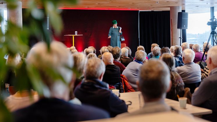 Kultur för seniorers arrangemang är i princip alltid fullsatta. Foto: Malin Grönborg