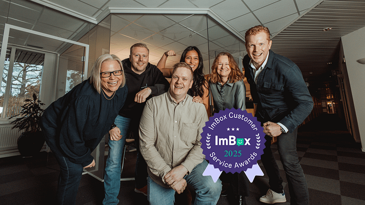 Boo Energi utses till "Customer Service of the Year" i ImBox Customer Service Awards 2025