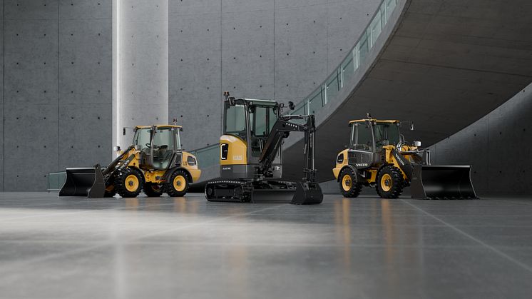 Volvo ECR25, L20 och L25 Electric i generation 2