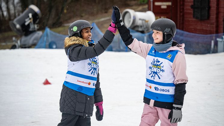 Alla på snö 2024 i Järfälla