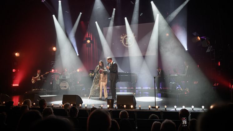 Under Kungsbackagalan hyllades eldsjälar inom kultur, idrott och föreningsliv. Bild: Richard Bloom