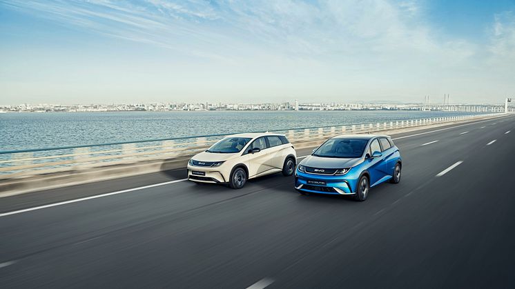BYD lancerer finansieringstilbud med en fast rente på kun 0,99%.
